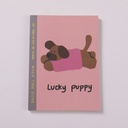 A6 Cute Pets Glue-Bound Notebook - Lined Pages 60pcs
