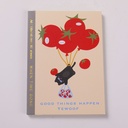 Apple Series - A6 Glue-Bound Notebook - Lined Pages 60pcs