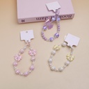 Bow Tie Pearl Mobile Phone Strap
