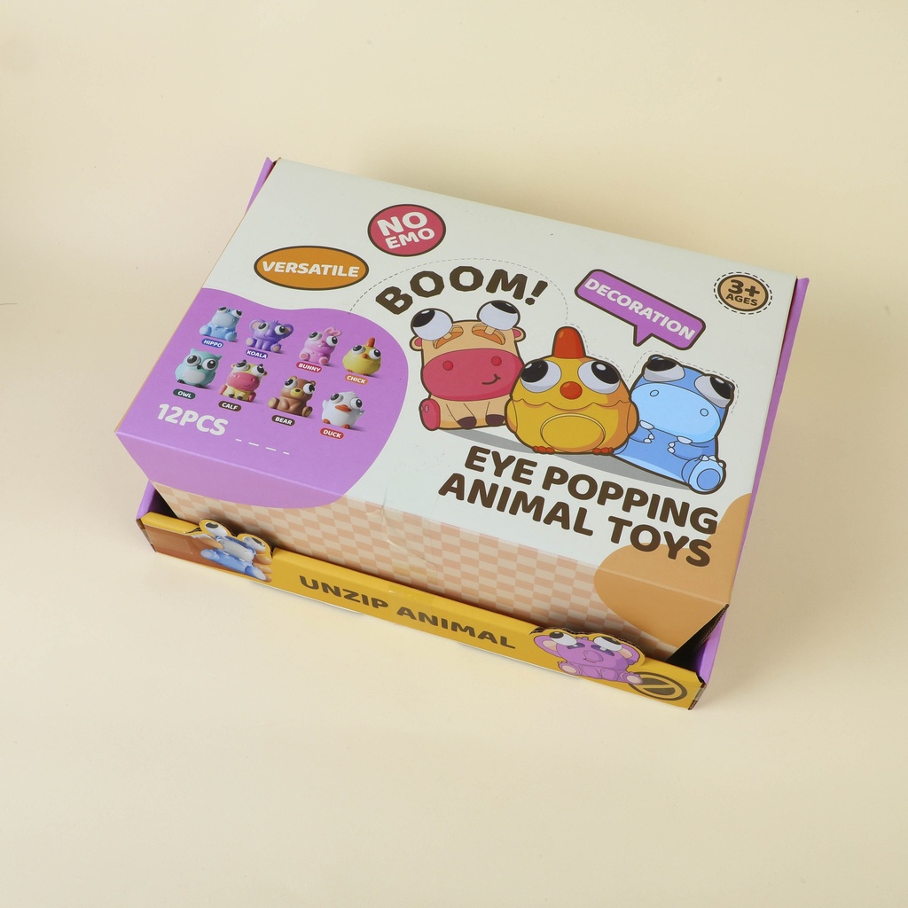 KK001 Stress Relief Popping Eye Animal Toy