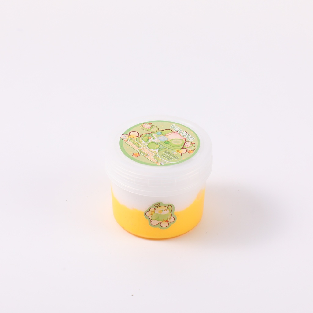 8050 Green Grape and Jasmine Fluffy Slime