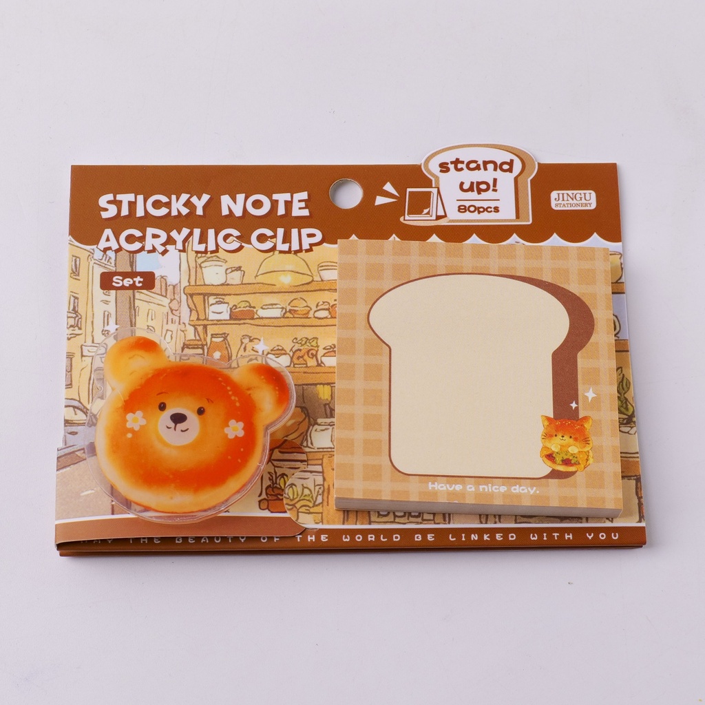 Candy Toy Series – Stand-Up Sticky Note Set 80pcs