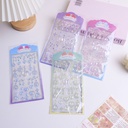 Shiny Heart-shaped Diamond Sticker