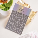 European Floral Nail Stickers