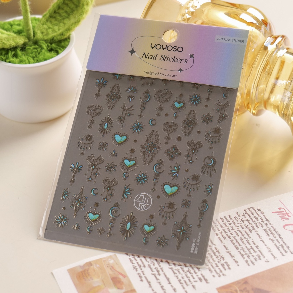 Exquisite European Nail Stickers
