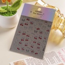 Cherry Bow Nail Stickers