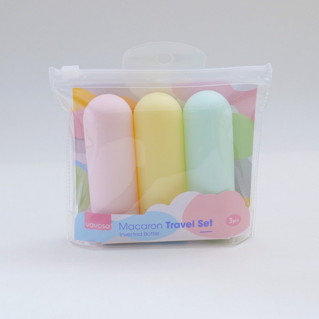 Macaron (Inverted Bottle) Travel Set (3pcs)