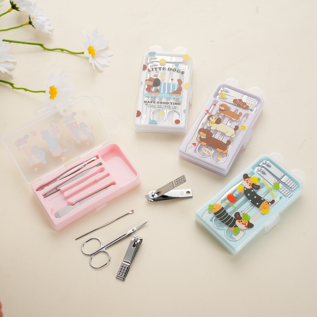 Happy Doggy 7-Piece Manicure Tool Set