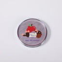 Apple Series – Cute Pet and Apple Round Princess Mirror