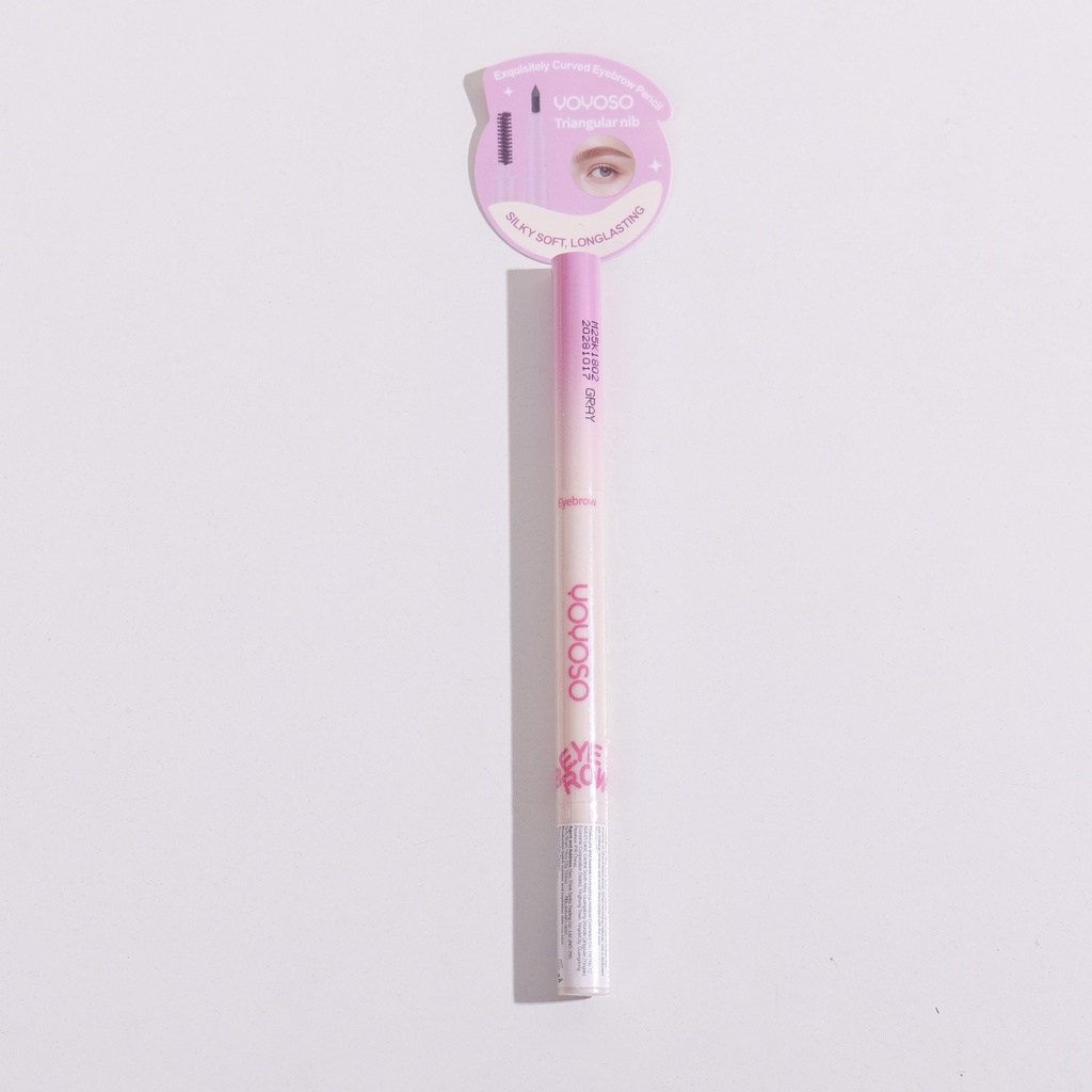 Exquisitely Curved Eyebrow Pencil - Gray