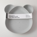 Little mouse dinner plate-grey
