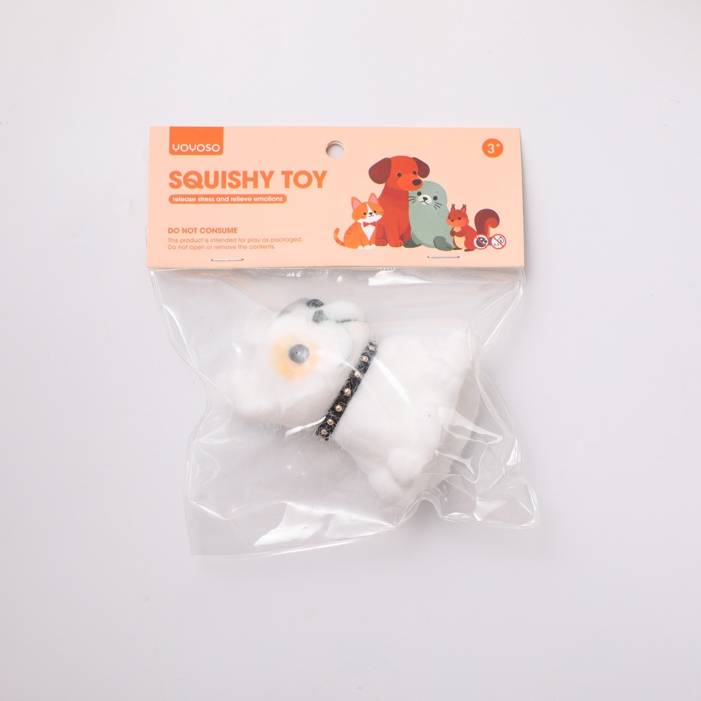 FA0569 Cute Dog Squishy Stress Relief Toy