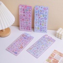 Cute Animal 3D  Relief Sticker -1