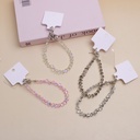 Simple Beaded Mobile Phone Strap