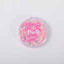 Minimalist Round Rhinestone Mirror
