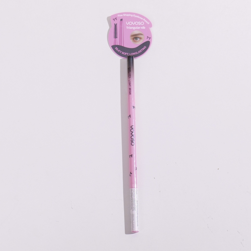 Fine Shaping Eyebrow Pencil - Light Brown