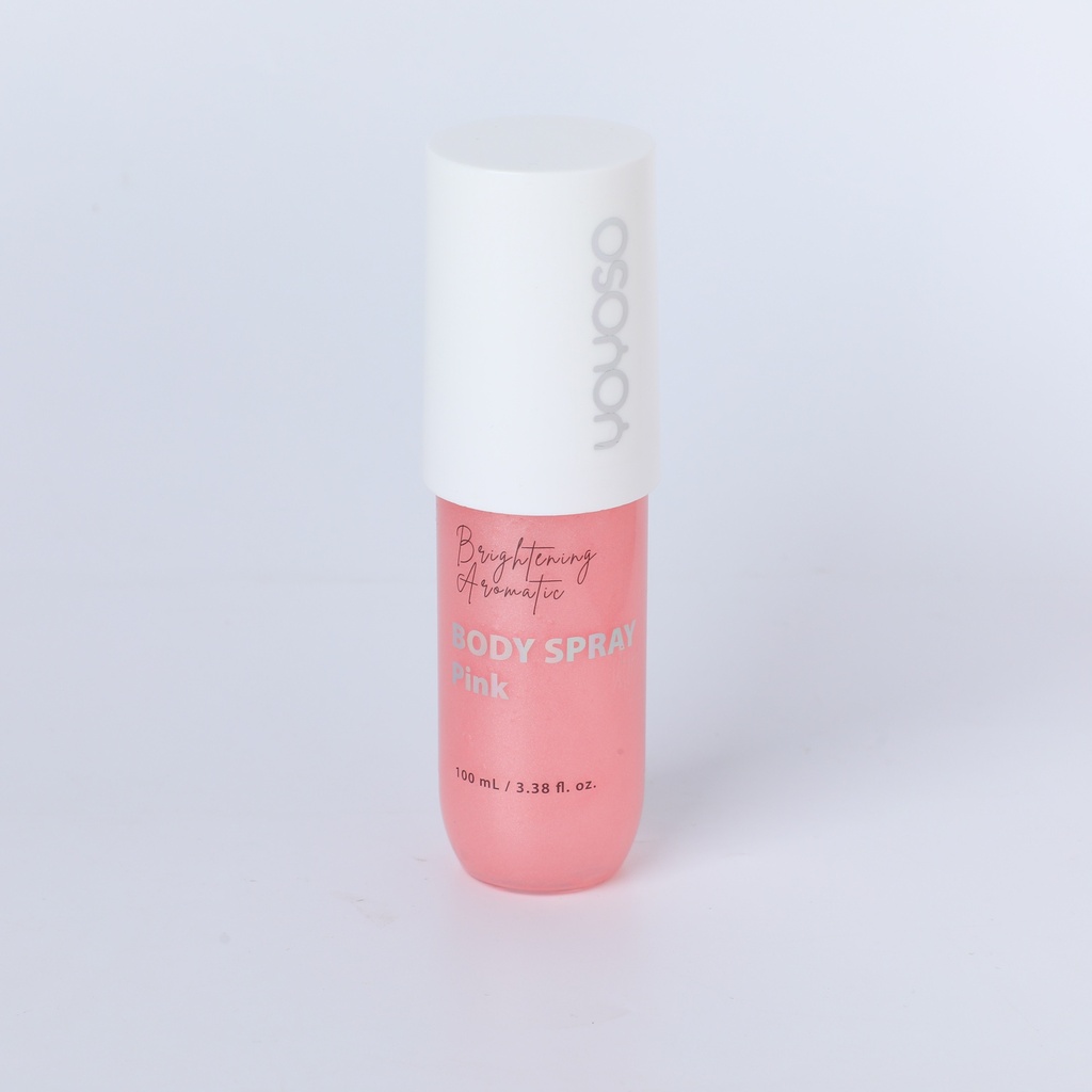 100ml Brightening Aromatic Body Spray (Pink)