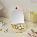 INS-Style Folding Storage Desk Mirror