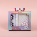 Eyelash Sticker Pair Set Black-purple