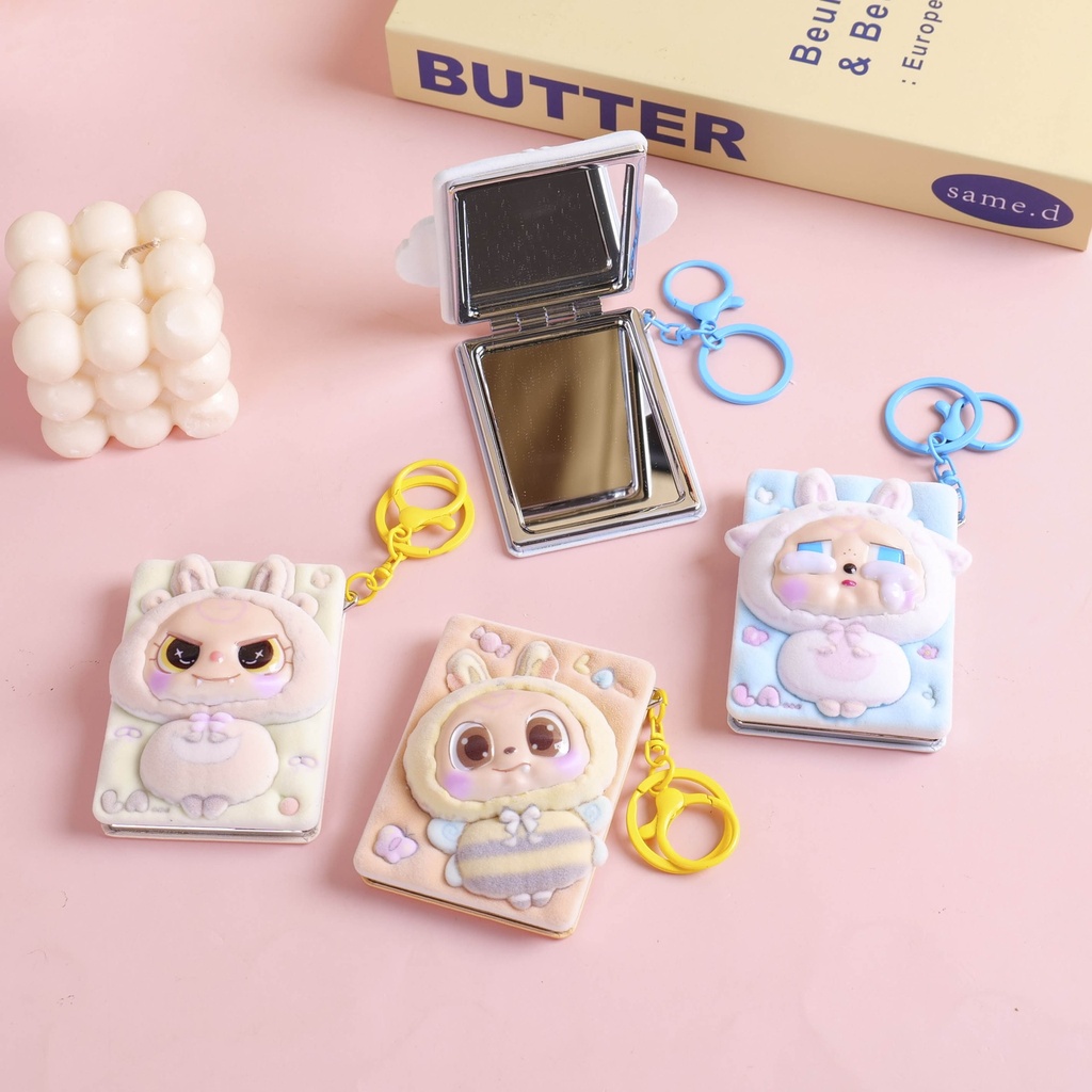 Cute 3D Mirror with Soft Vinyl Face