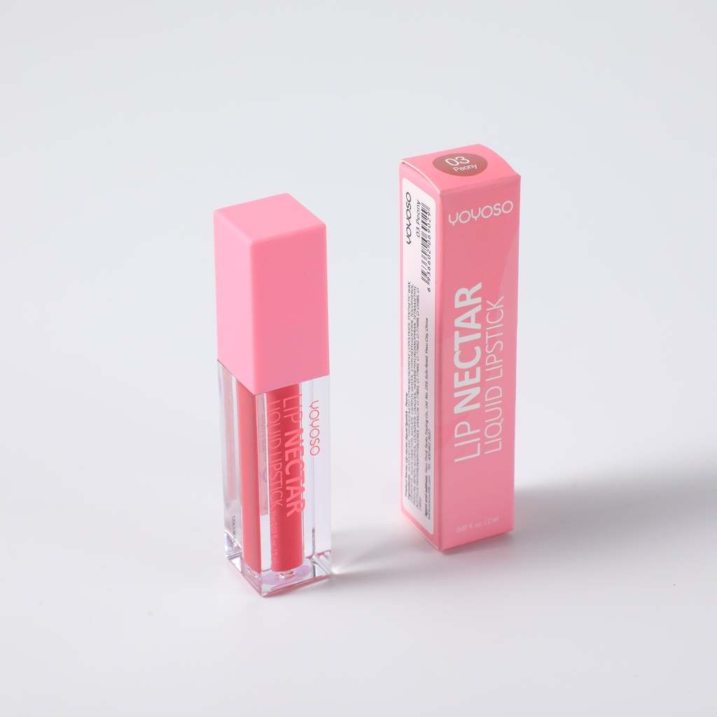 lip nectar liquid lipstick -peony