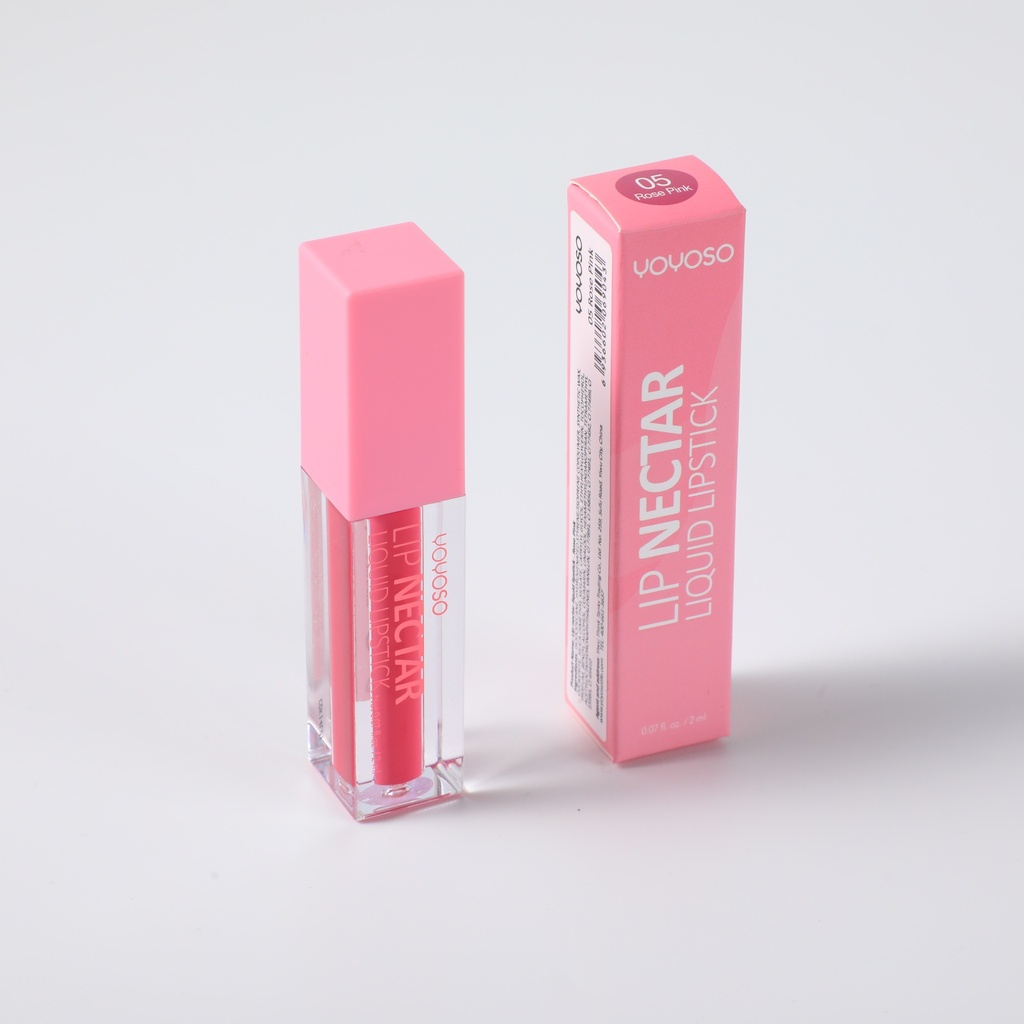 lip nectar liquid lipstick – Rose Pink