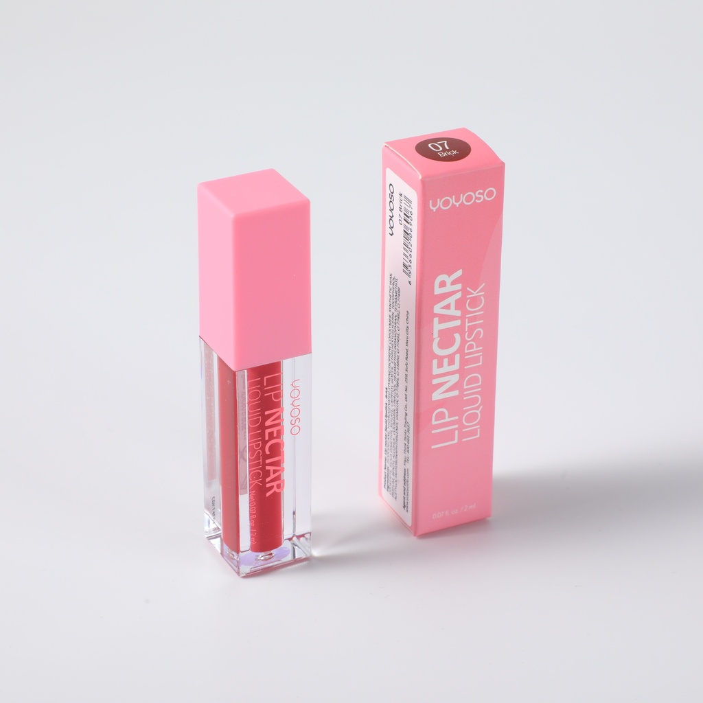 lip nectar liquid lipstick -Brick