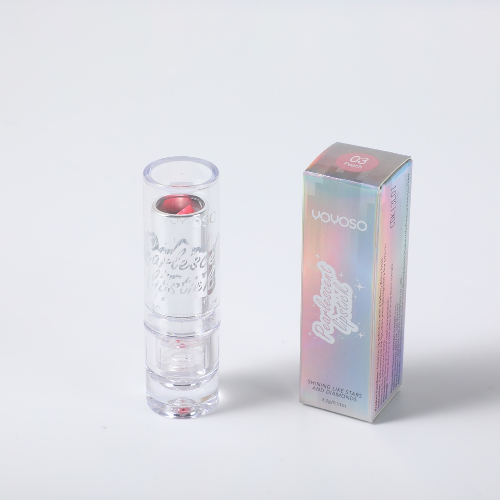 Pearlescent Lipstick - Peach