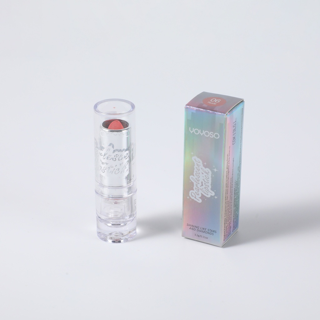 Pearlescent Lipstick - Nude