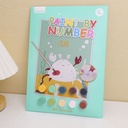 DIY Pigment Painting - Crab Digital Painting Board