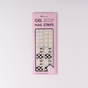 Trendy Chessboard Self-Adhesive Toe Stickers