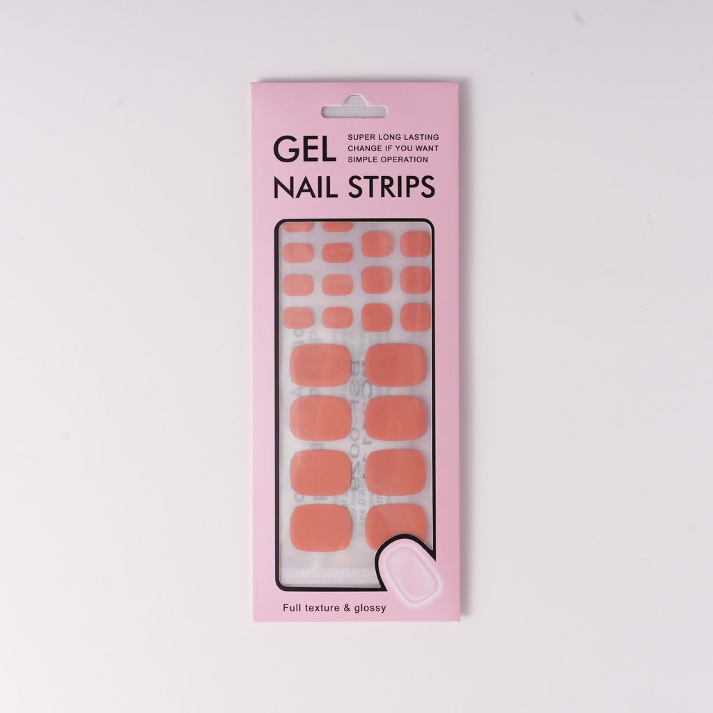 Elegant Nude Self-Adhesive Toe Stickers
