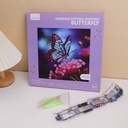 DIY Rhinestone Painting - Butterfly 30*30 cm
