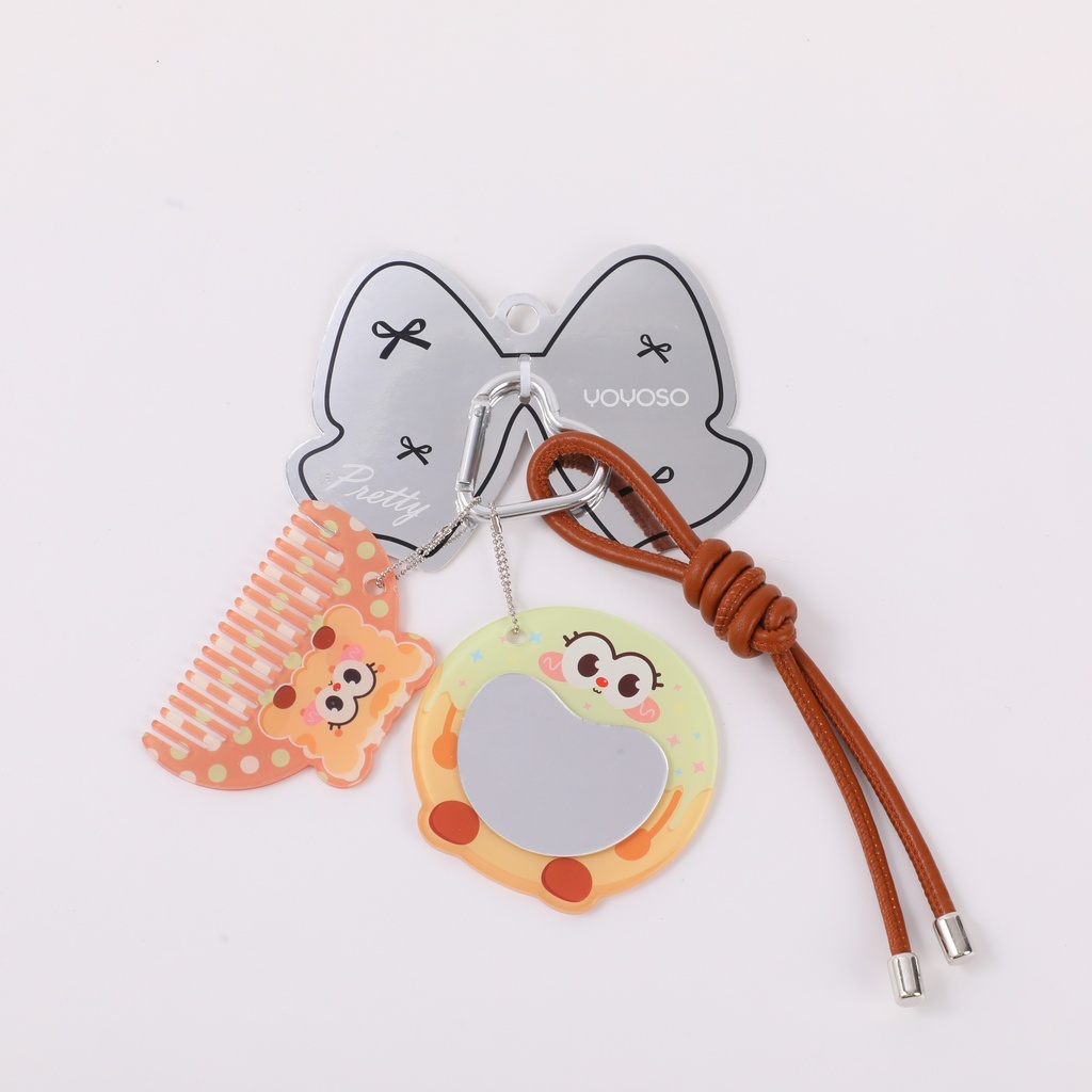 Candy Toy Series – Pudding Charm with Mirror and Comb