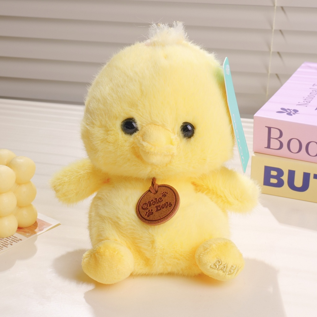 HY-MR8006 Companion Series Yellow Duck Plush Toy - 15cm