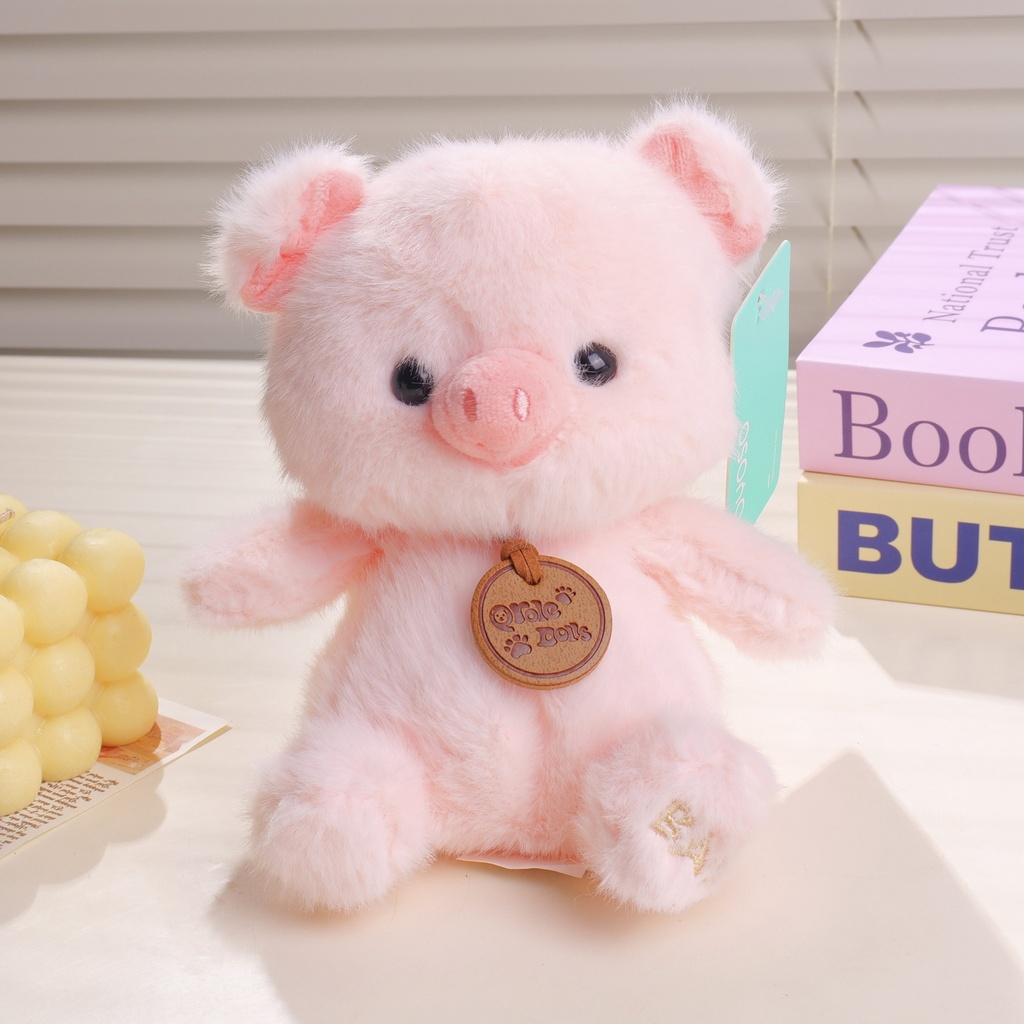 HY-MR8006 Companion Series Pig Plush Toy - 15cm