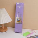 Diamond Dotting Painting- Butterfly Canvas Bag
