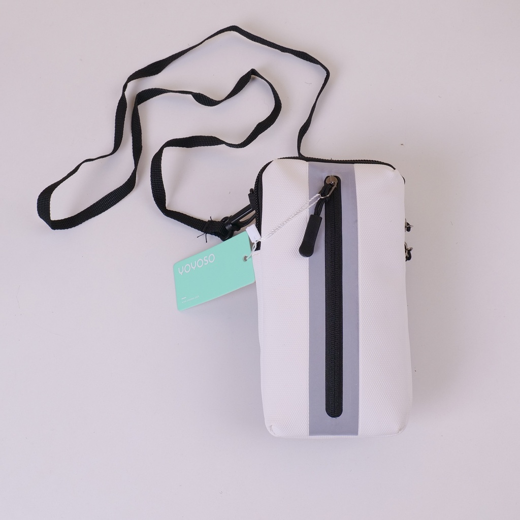 Waterproof Sports Phone Pouch - White