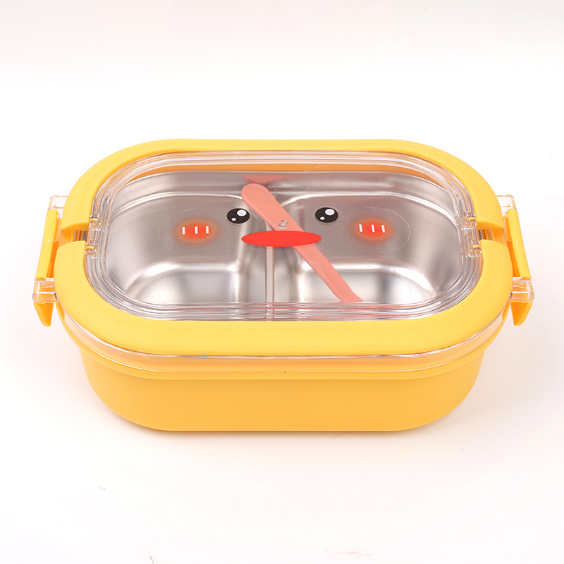 Duckling stainless steel lunch box with 