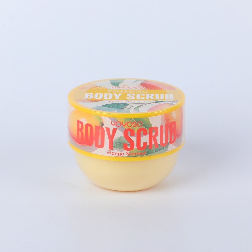 400G Foaming Body Scrub (Mango Scented)