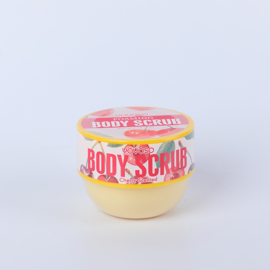 400G Foaming Body Scrub (CherryScented)