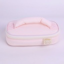 Embroidery Series – Pink Extra-Large Handheld Multi-Purpose Pencil Case