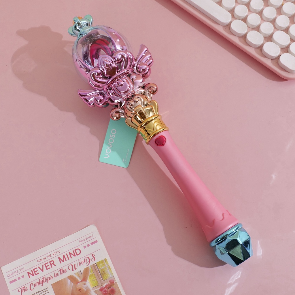 8892A Girls' Sound and Light Music Electric Magic Wand