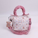 Bowknot Bear Shoulder Bag – Pink