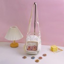 Capybara Series Shoulder Bag - White