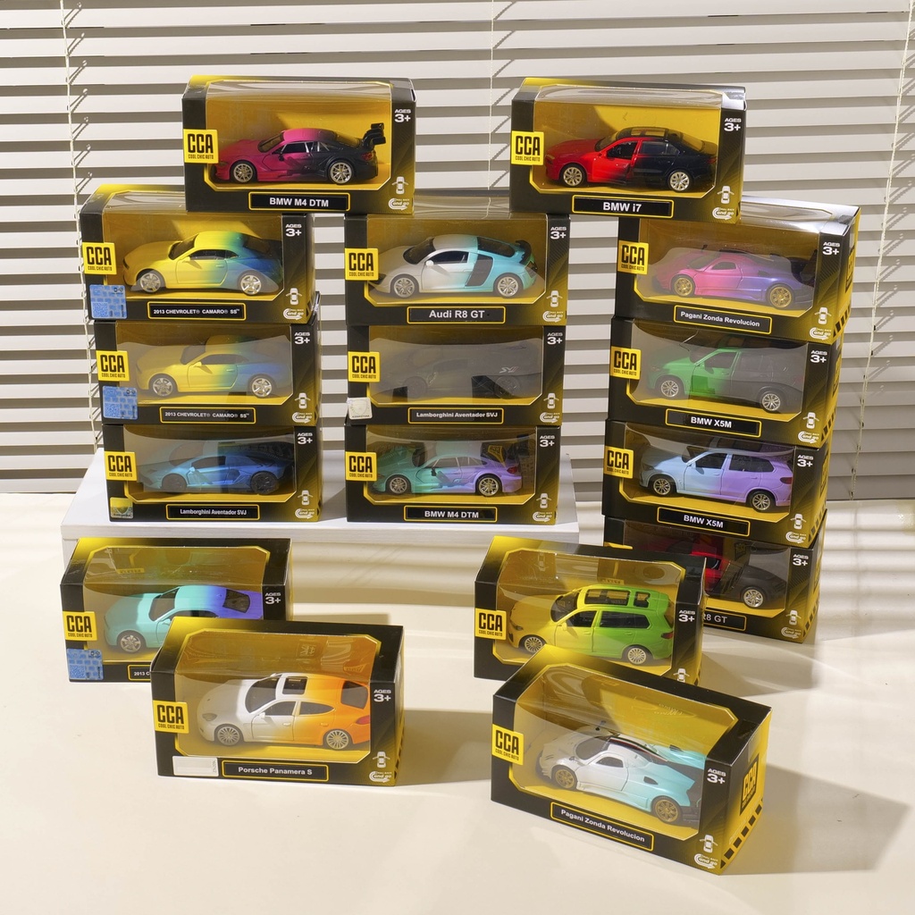 1:36 Iridescent Glow Series – Alloy Car Model