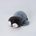HY-MR8006 Lying Penguin Plush with Snowflake Pattern - 25cm