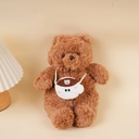 HY-MR8006 03 Breakfast Series Bear Plush Doll-23cm