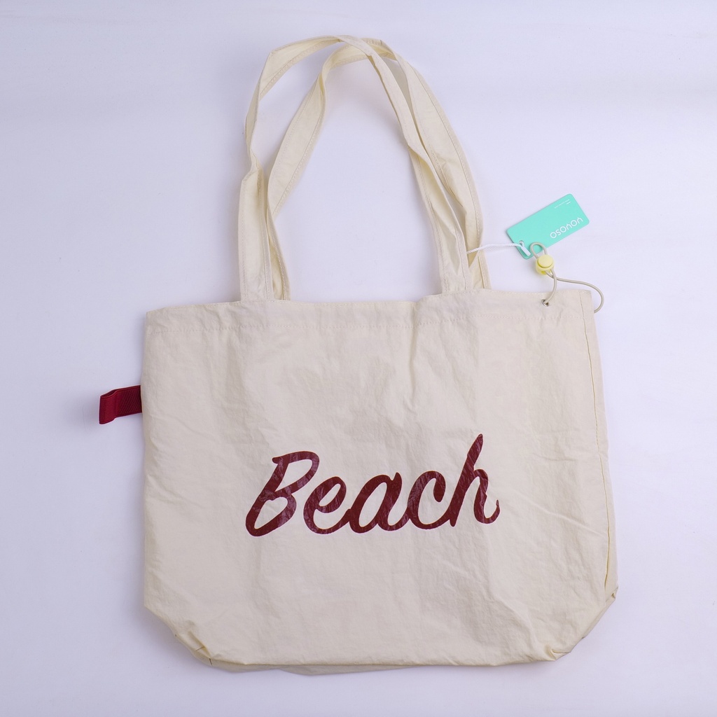 Quick-Dry Series Drawstring Canvas Bag - White