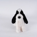 HY-MR8006 Black Long-Eared Puppy Plush Toy – 23cm